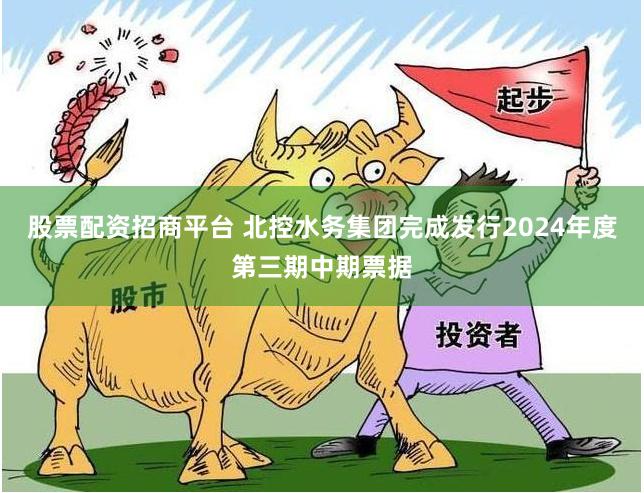 股票配资招商平台 北控水务集团完成发行2024年度第三期中期票据