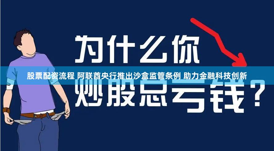 股票配资流程 阿联酋央行推出沙盒监管条例 助力金融科技创新